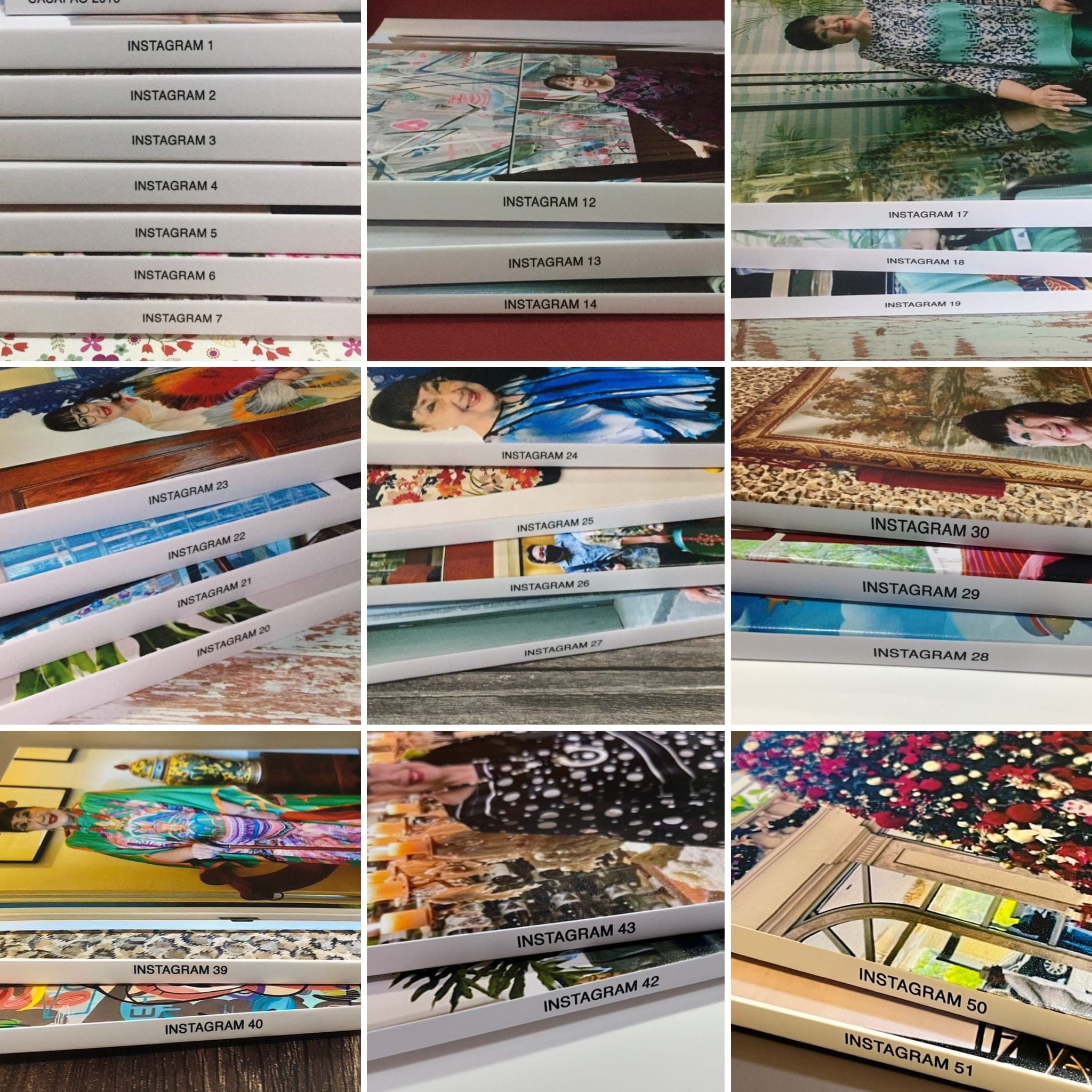 8x8 Instagram photobooks